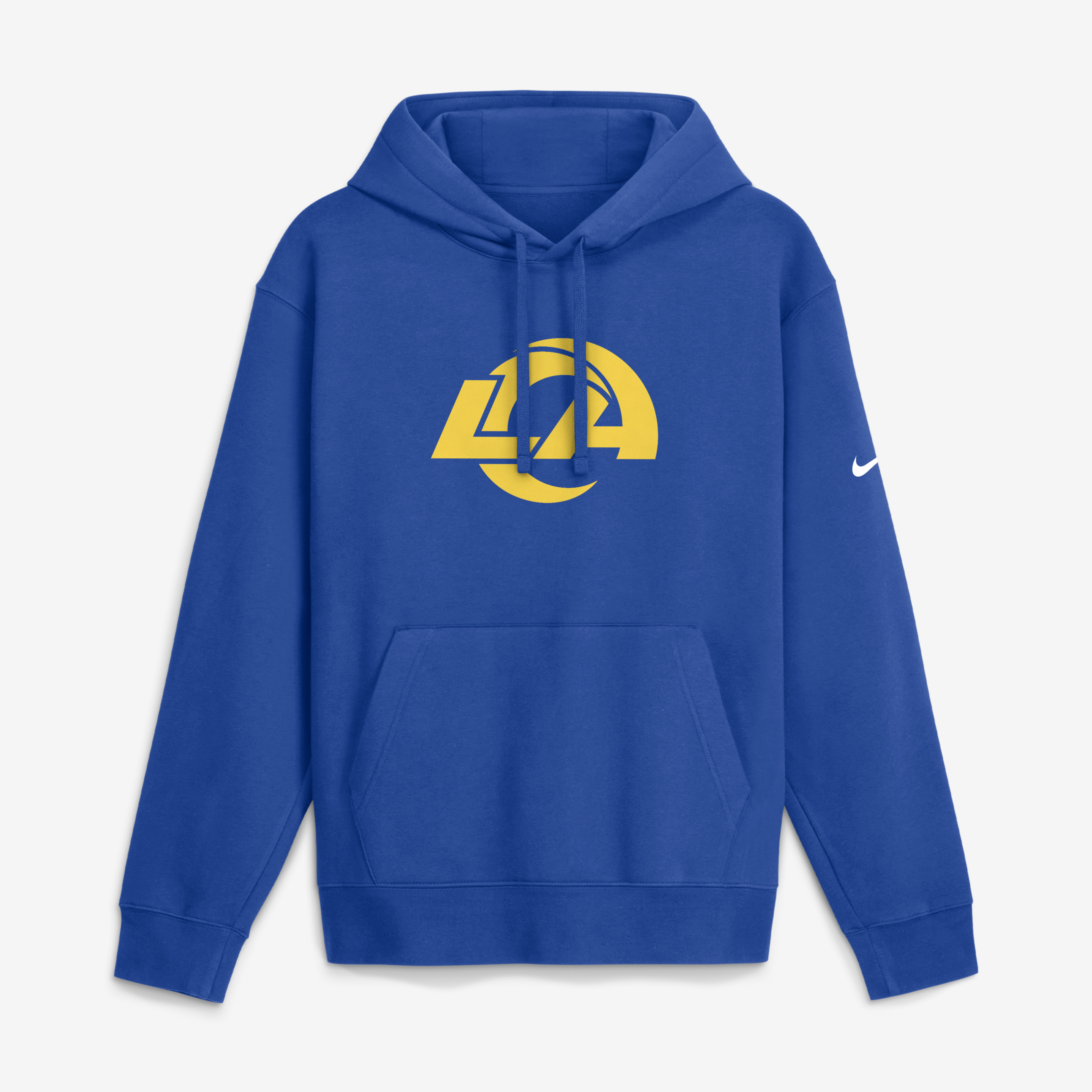 Men's Nike Royal Los Angeles Rams Primetime Club Logo Hoodie